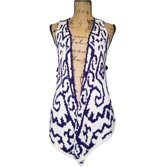 Anthropologie Moth Turson Netted Tassel Vest $98 Size XS/S - Picture 3 of 9